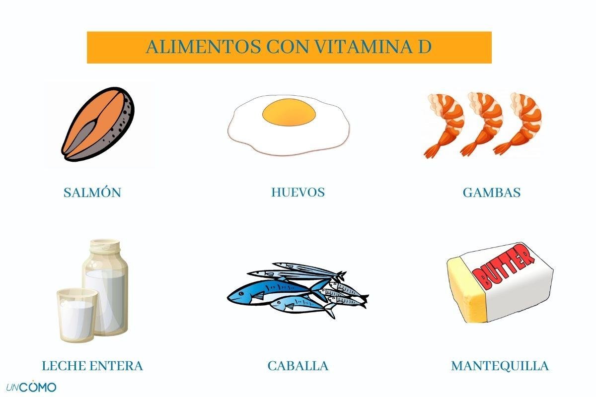 Alimentos ricos en vitamina D natural