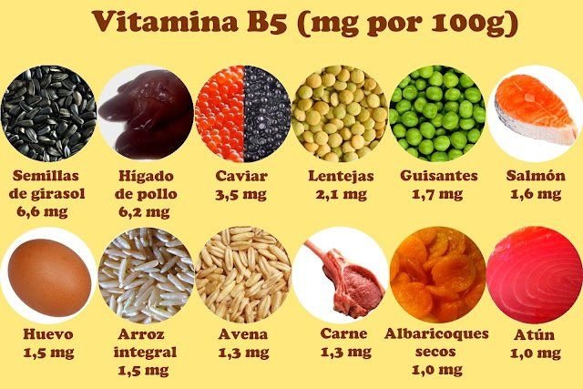 Qué frutos secos tienen vitamina B5