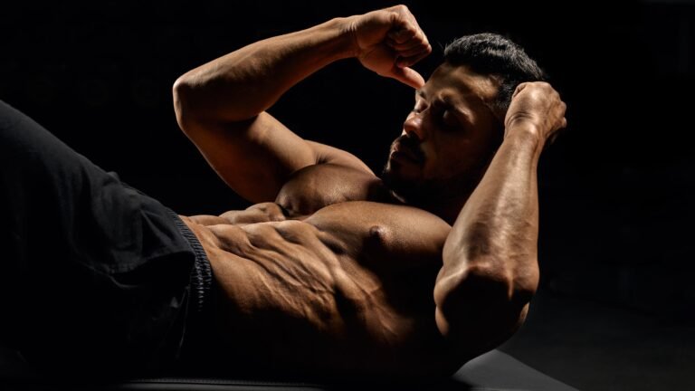 Cómo marcar el abdomen con ejercicios para hombres
