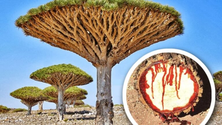 Cuánto crece el árbol sangre libanesa