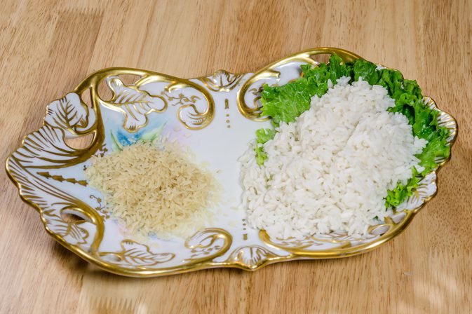 Cuántas calorías tiene un plato de arroz amarillo con pollo