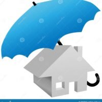 casa-protegida-por-el-paraguas-del-seguro-del-hogar-de-la-seguridad-8997592