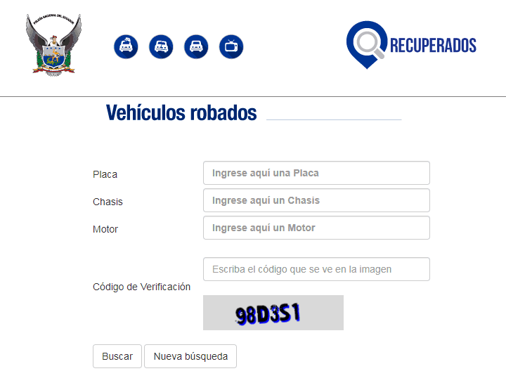 Cómo checar el reporte de robo de un vehículo con el número de serie