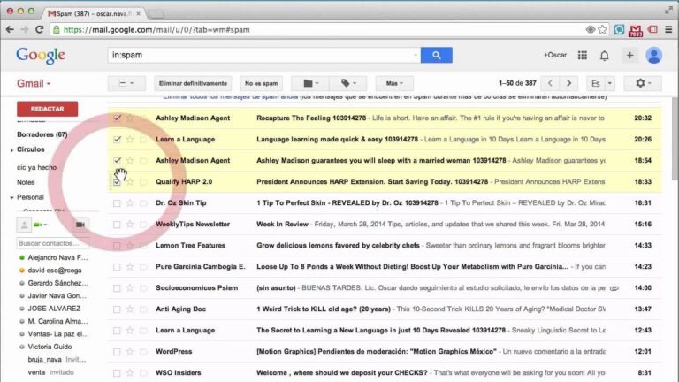 Cómo acceder a la bandeja de spam en Gmail fácilmente