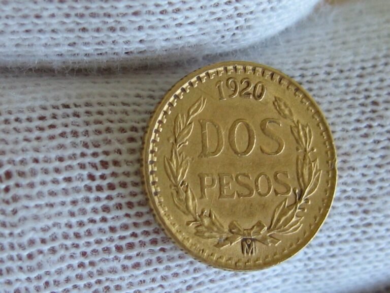 Cómo identificar y valorar una moneda de dos pesos oro