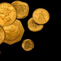 detalle-de-monedas-antiguas-en-buena-calidad
