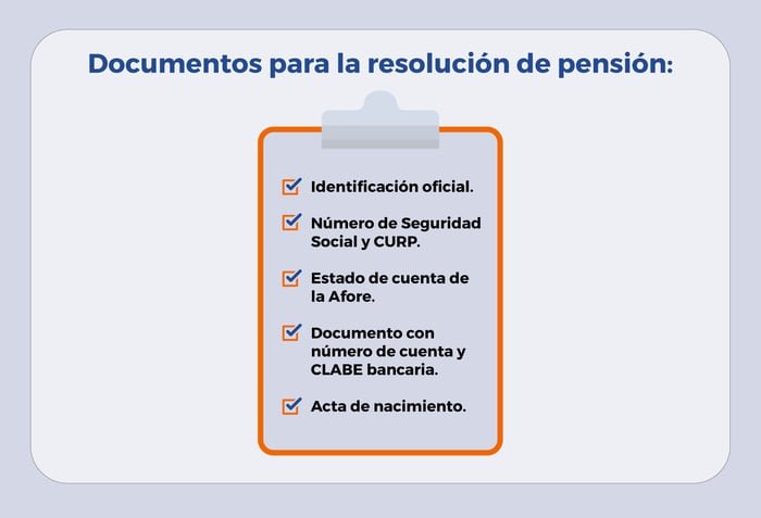Cuáles son los documentos necesarios para tramitar la pensión del IMSS