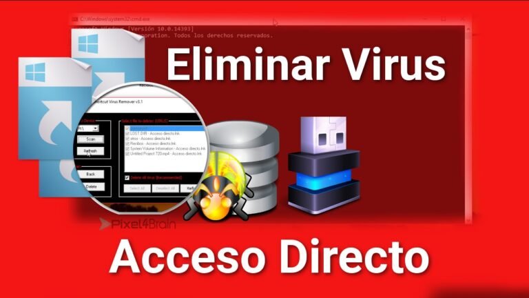 Cómo eliminar virus de acceso directo en tu PC