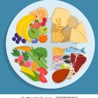 healthy-plate-inforgaphic-proper-diet-260nw-2237028215