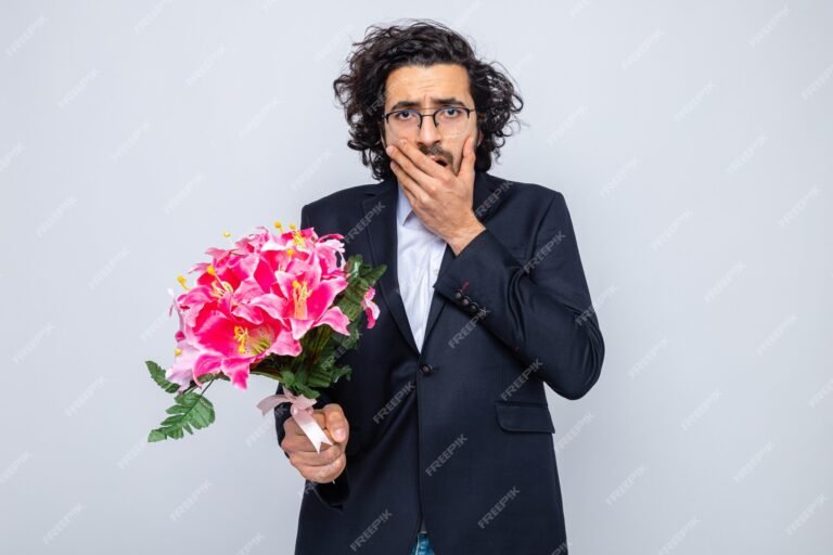 Qué siente un hombre cuando le regalan flores