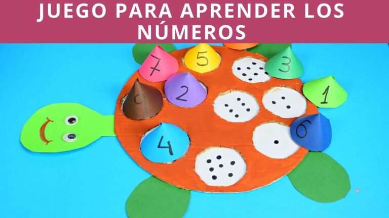 Cómo enseñar números a niños de preescolar de manera efectiva