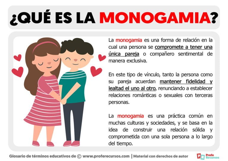 Qué significa tener una vida monogamia