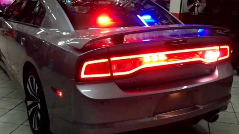 Dónde comprar luces de policía para carros en México
