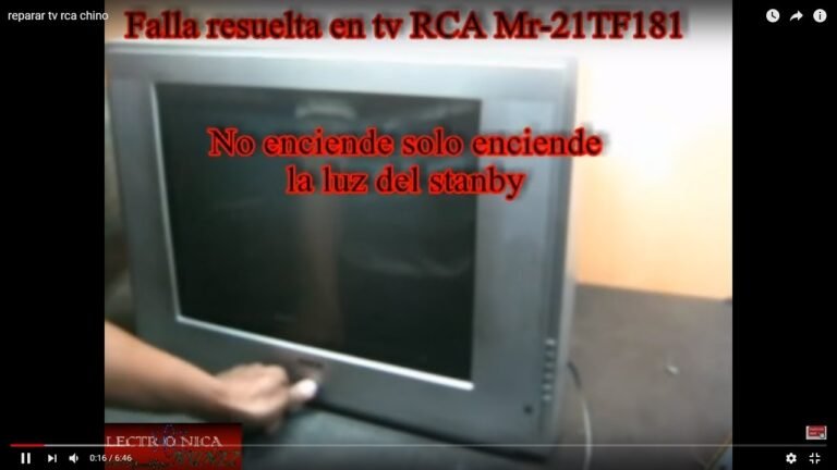 Cómo encender una TV RCA sin control remoto fácilmente