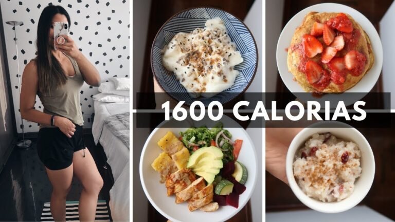 Cuánto bajas de peso con una dieta de 1600 calorías