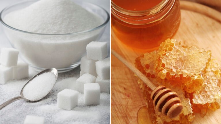Cómo hacer un endulzamiento con miel y azúcar