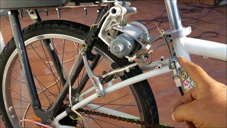 Cómo hacer un motor eléctrico casero para bicicleta