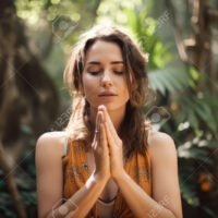 mujer-meditando-en-la-naturaleza-serena