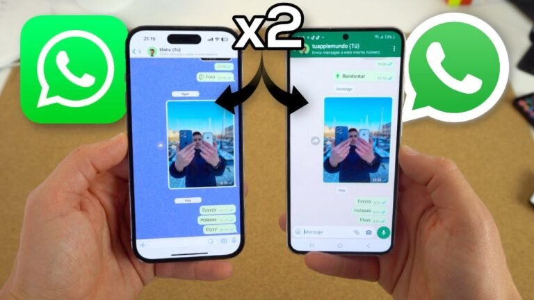 Cómo abrir WhatsApp en dos celulares al mismo tiempo