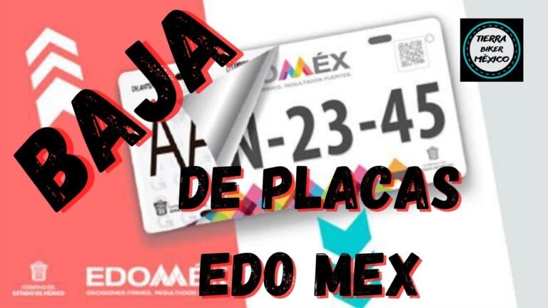 Cómo saber si una placa está dada de baja en México