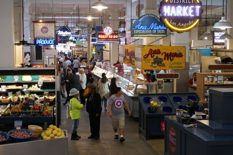 Qué hacer y qué comer en Grand Central Market en Los Ángeles, CA