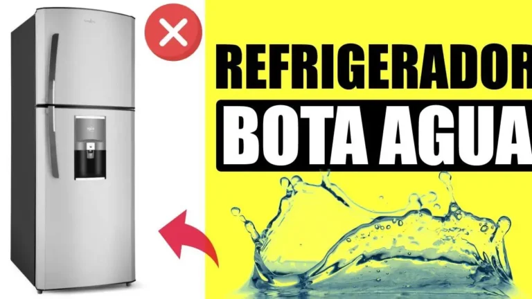 Por qué mi refrigerador Mabe tira agua por dentro y cómo solucionarlo