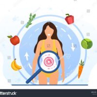 stock-vector-metabolism-of-human-organism-cartoon-young-woman-eating-diet-food-for-energy-digestion-metabolic-1865268928