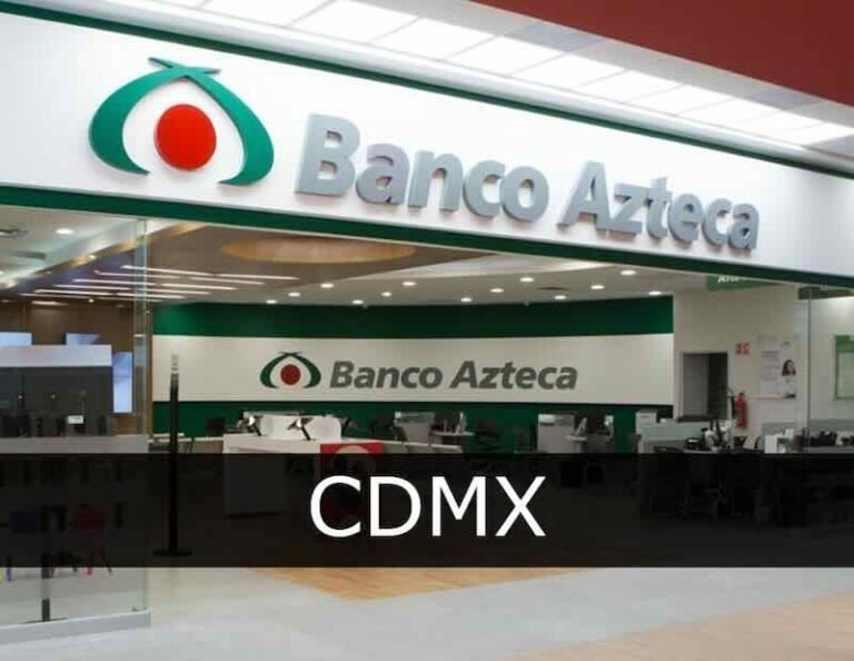 Dónde están las sucursales de Banco Azteca en Ciudad de México