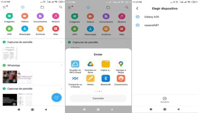Cómo transferir una app por Bluetooth en Android