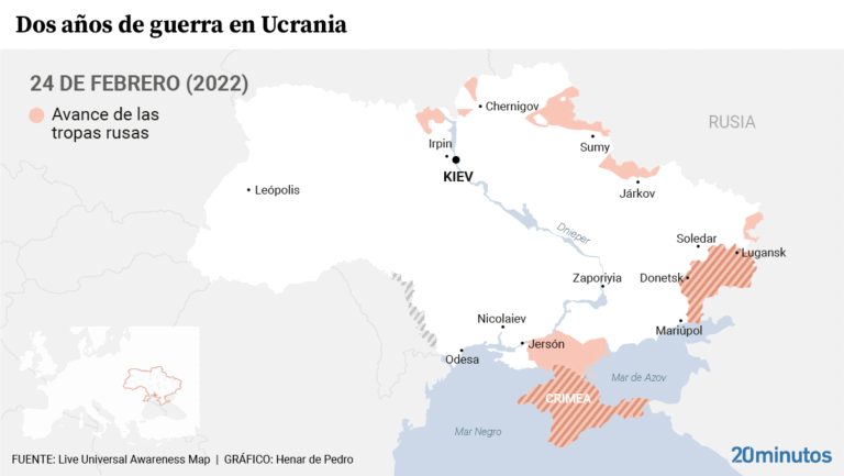 Por qué Rusia está atacando a Ucrania en 2023