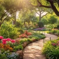 vista-panoramica-vibrante-jardin-botanico-coloridas-flores-exuberante-vegetacion_928211-6358
