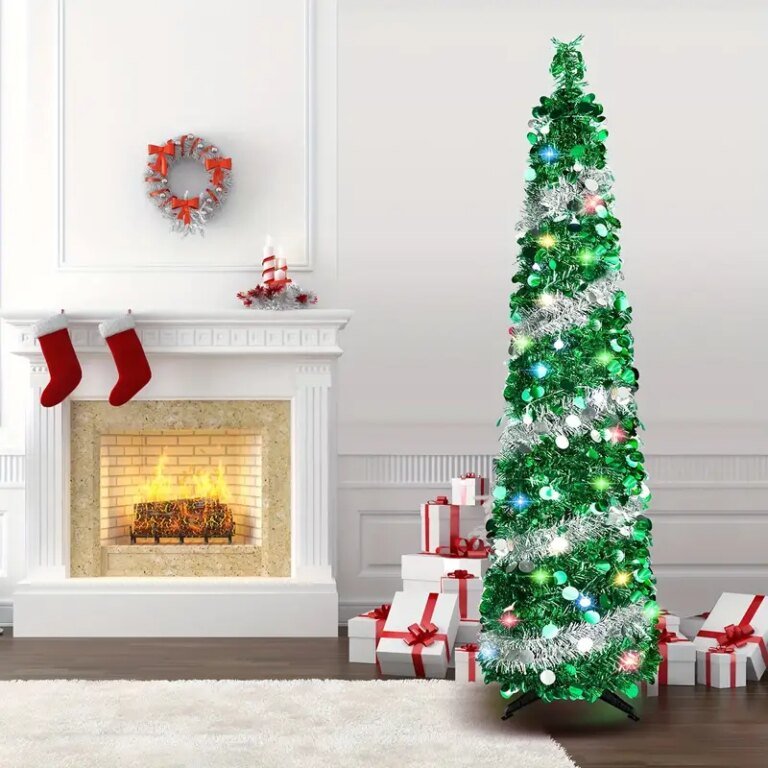 Cómo poner más alto el árbol de Navidad